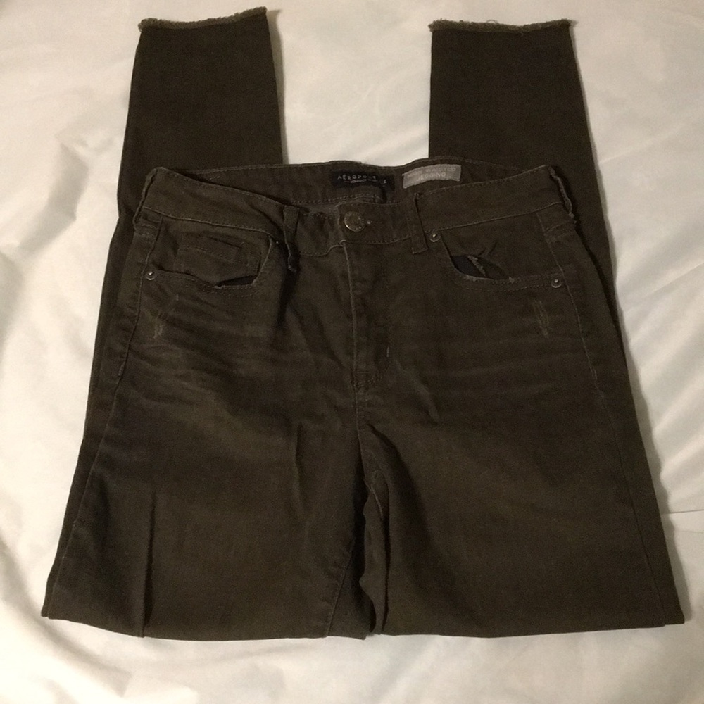 High waisted jegging